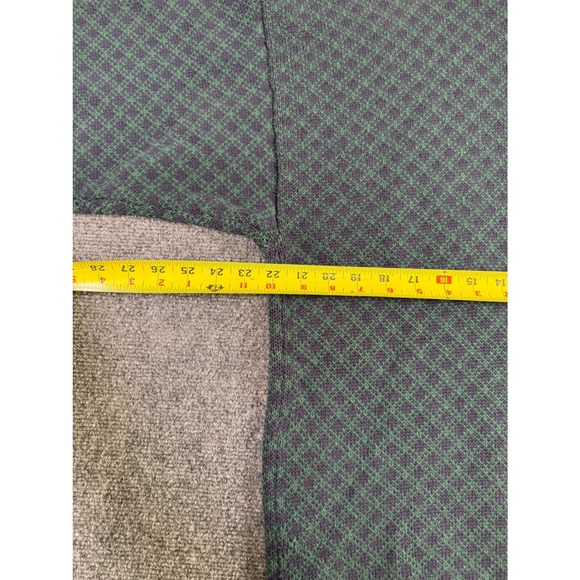 Vinage GANT Sweater Mens L Green Golf Embroidered Crewneck Knit Chunky Preppy - Picture 6 of 7